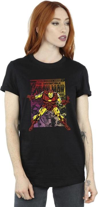 Immagine prodotto Iron Man Gradient Comic Maglietta Ampia Donna (XL)