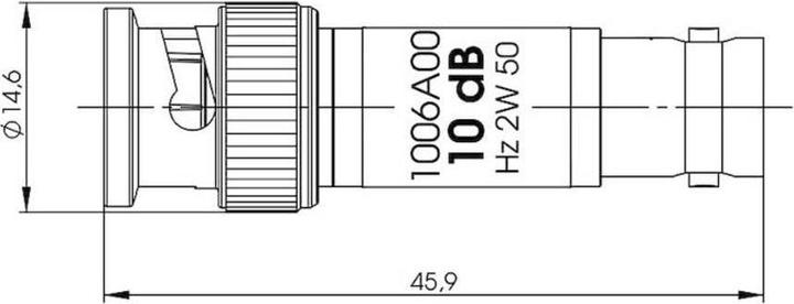 Image du produit Telegärtner Atténuateur J01006A0024 1 S
