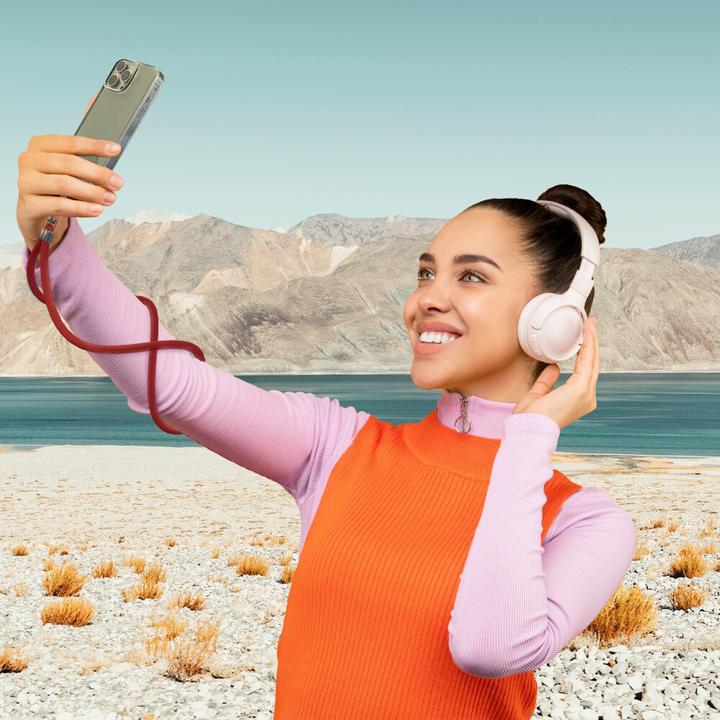 Image du produit prio Tour de cou universel pour téléphone portable 0.7m rouge