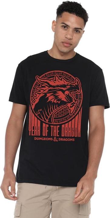 Actual product image Dungeons & Dragons Mens Year Of The Dragon Street T-Shirt (3XL)