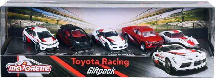 Actual product image Majorette Toyota Racing 5 Pieces Giftpack