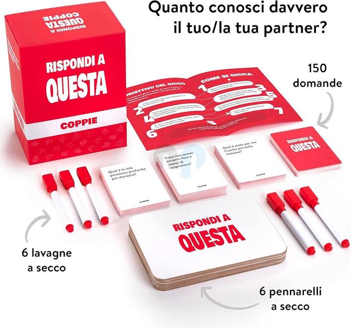 Image du produit The World Game Quanti mi conosci - Coppie (Italien)