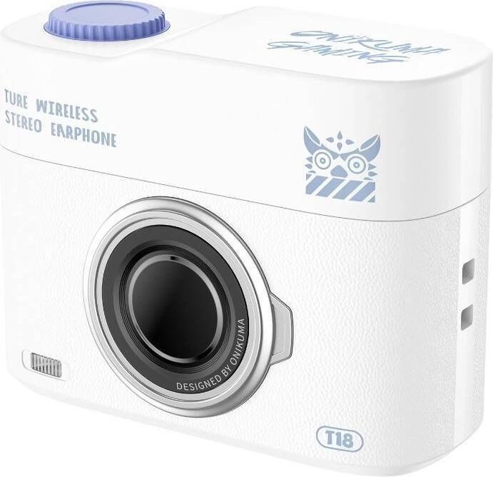 Produktbild Onikuma T18 Bluetooth In-Ear Earphones White (18 h, Kabellos)