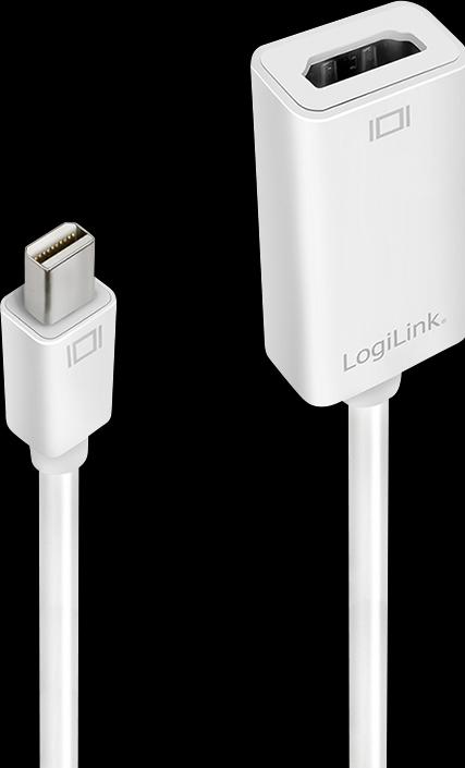 Actual product image LogiLink Mini DisplayPort to HDMI (HDMI, 15 cm)