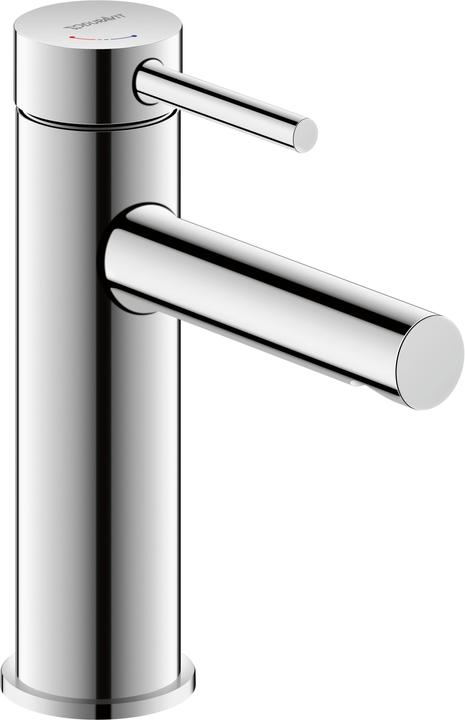 Duravit Circle single-lever basin mixer M FreshStart, without pop-up waste, 117 mm projection, chrom