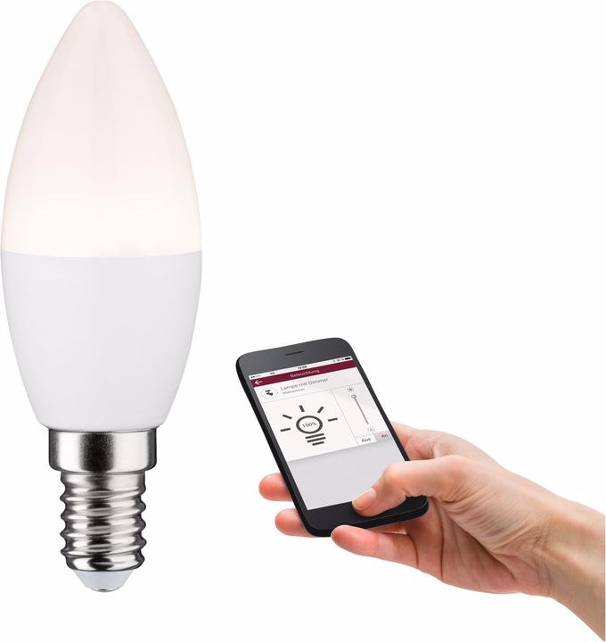 Produktbild Paulmann Kerze Zigbee (E14, 5 W, 400 lm, 1 x, G)