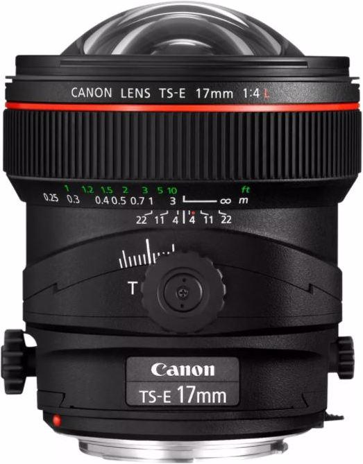 Image du produit Canon TS-E 17mm f/4 L (Canon EF, Plein format)