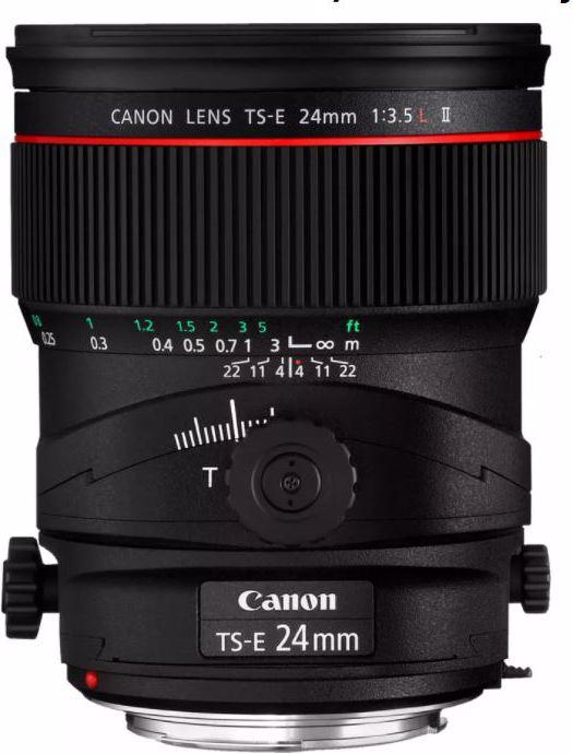 Produktbild Canon TS-E 24mm 3.5L II (Canon EF, Vollformat)