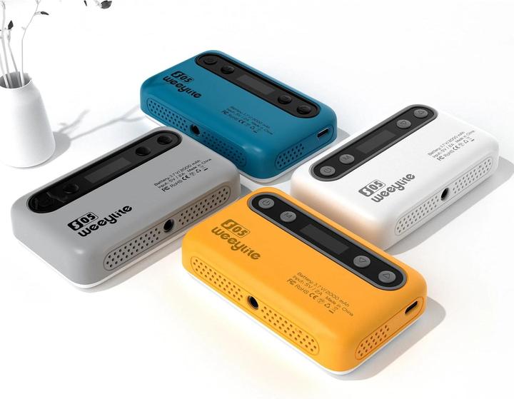 Produktbild Weeylite S05 portable pocket RGB Light Gray