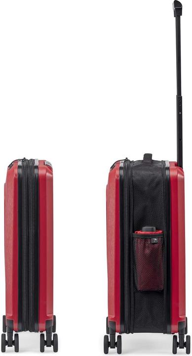 Actual product image Senz Foldable Carry On Trolley, 38L, Passion Red (38 l, Hand luggage (up to 50 litres))