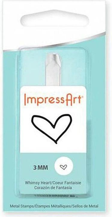 Produktbild ImpressArt Prägestempel 3 mm Herz