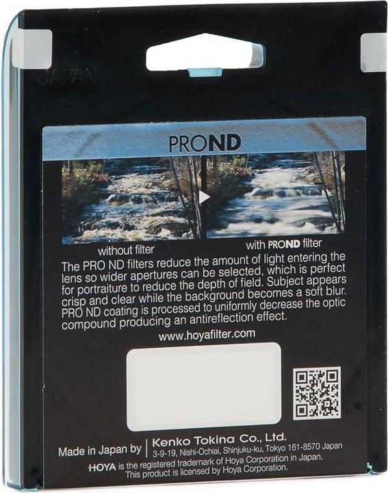 Produktbild Hoya Pro ND4 Filter (52 mm, ND- / Graufilter, 52 mm)