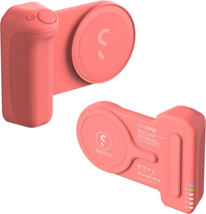 Actual product image ShiftCam Battery grip SnapGrip (Pomelo)