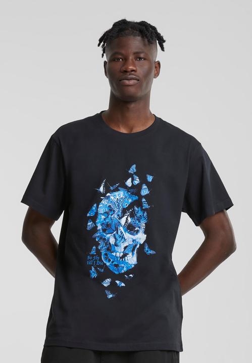 Actual product image Mister Tee Butterfly Skull Tee - 89257 (M)