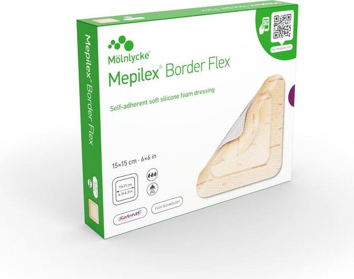 Produktbild Mepilex Border Flex 15x15cm 5 (5 x)