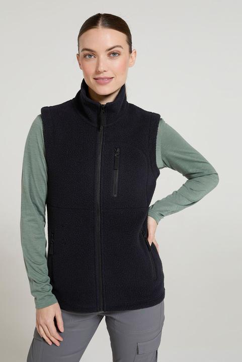 Actual product image Mountain Warehouse Womens/Ladies Buxton Borg Gilet (40 D)