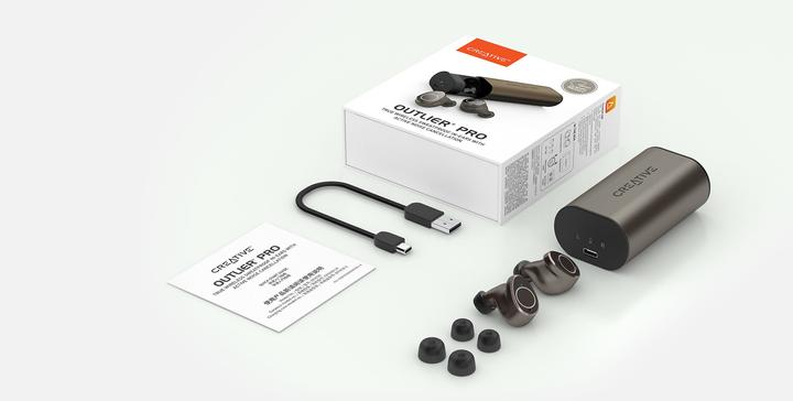 Produktbild Creative outlier pro kopfhörer (ANC, 60 h, Kabellos)