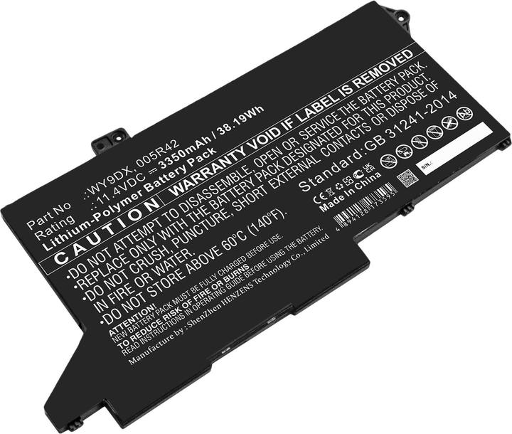 Produktbild DLH BATTERY M3KCN FOR DELL 39Wh (3350 mAh)