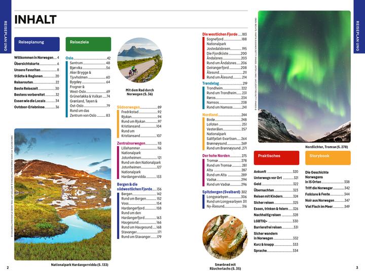 Actual product image Reiseführer Norwegen (German, Gemma Graham, Annika Hipple, Hugh Francis Anderson, 2024)