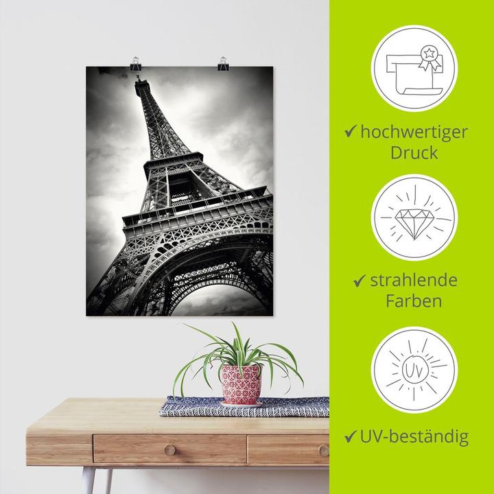 Immagine prodotto Artland Torre Eiffel Parigi Q2ZC (45 x 60 cm)