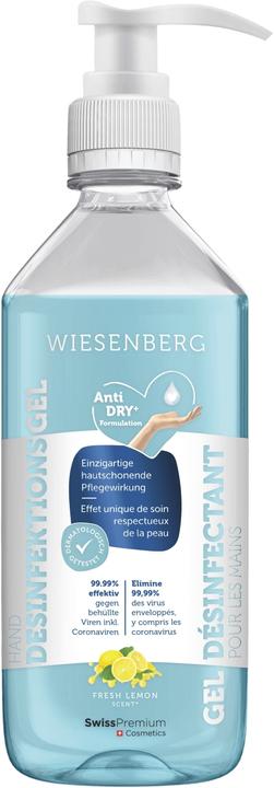 Wiesenberg Hand Desinfektionsgel Fresh Lemon Gel (500 ml)