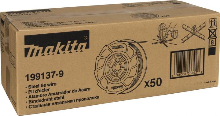 Productafbeelding Makita Binddraad 50 st. voor DTR 180 versterkingsconnector ( 199137-9 )