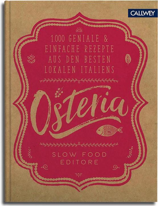 Produktbild Osteria (Deutsch, Slow Food Editore, 2018)