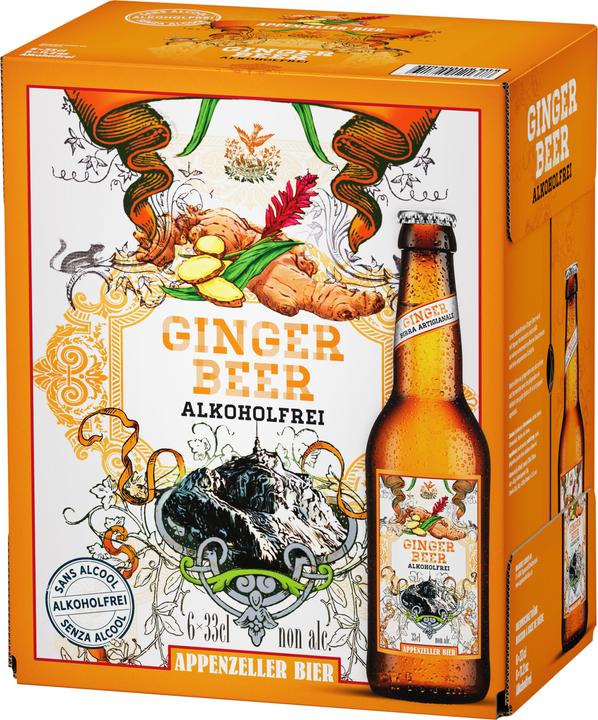 Produktbild Appenzeller Bier Ginger-Beer (6 x 33 cl)