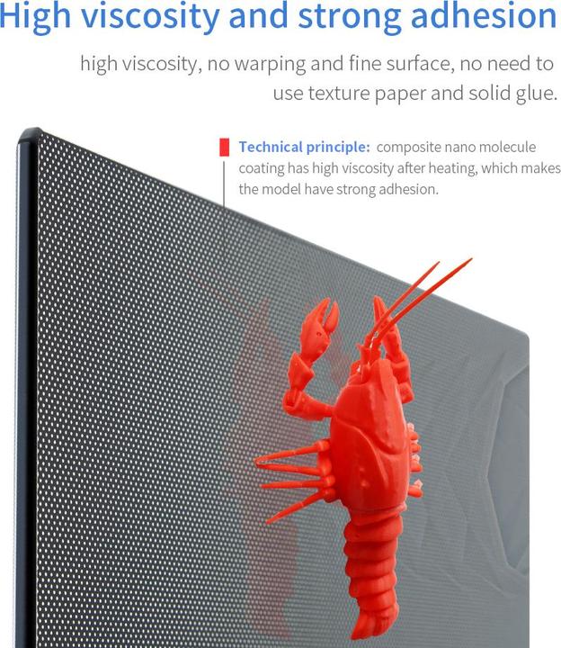Actual product image Creality 290x290mm tempered glass plate for Ender-6