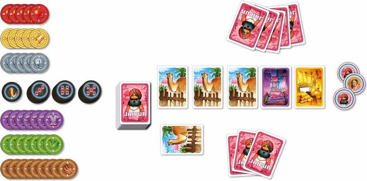 Actual product image Asmodée Jaipur (German)