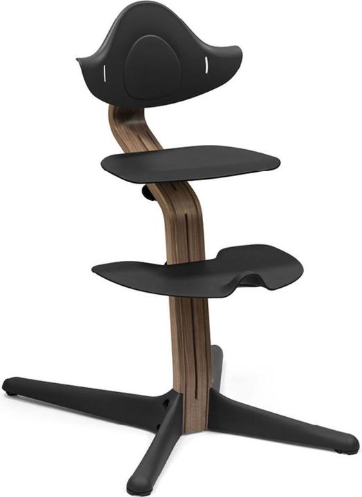 Actual product image Stokke Nomi Walnut Stuhl inkl. Newborn Set (Highchair)
