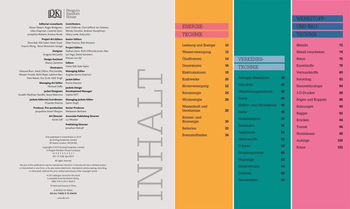 Actual product image #dkinfografik. Technik einfach verstehen (German, Jack Challoner, Andrew Humphreys, Wendy Horobin, Hilary Lamb, Clive Gifford, Ian Graham, Katie John, 2019)