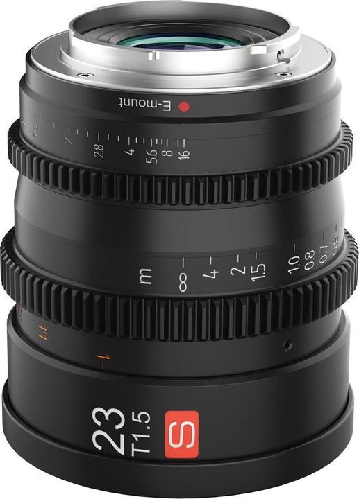 Actual product image Viltrox S23mm T1.5 – Sony E-Mount Cine (Sony E, APS-C / DX, full size)