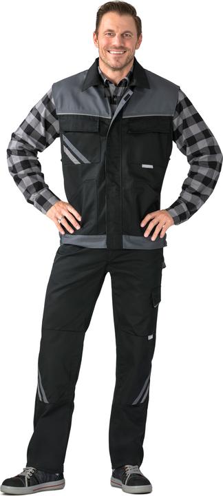 Immagine prodotto Planam Gilet nero/ardesia/zinco S M (M)