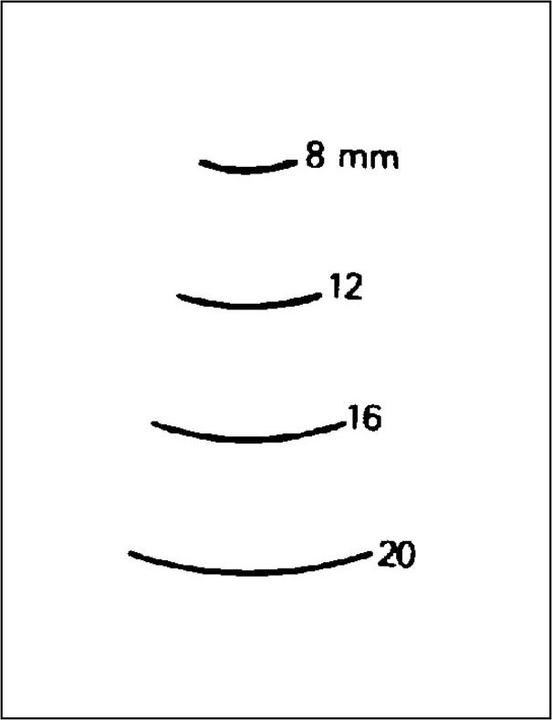 Produktbild Bildhauereisen längsgekröpfte Form (10 mm)