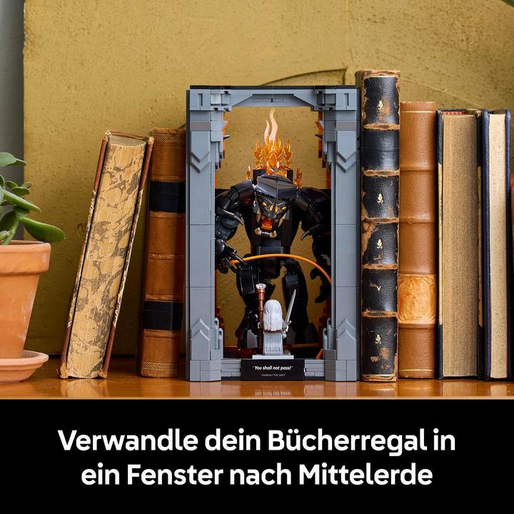Immagine prodotto LEGO Il Signore degli Anelli: fermalibro Balrog (10367, LEGO Il Signore degli Anelli)