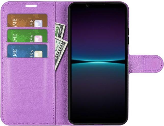 Produktbild MU Classic Litchi Leder Bookcover Series (Sony Xperia 1 VI)