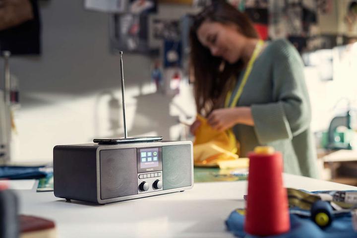 Image du produit Philips TAR8805/10 (FM, DAB+ DAB, Webradio, Bluetooth, WiFi)