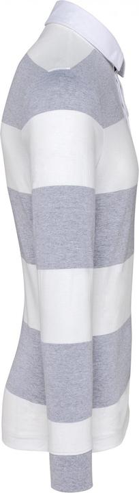 Image du produit Kariban Polo rayé manches longues (L)