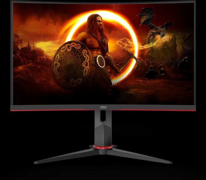 AOC CQ27G2S/BK (2560 x 1440 Pixel, 27")