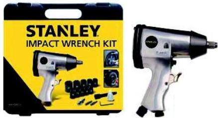 Produktbild Stanley Schlagschrauber Set (Druckluft)