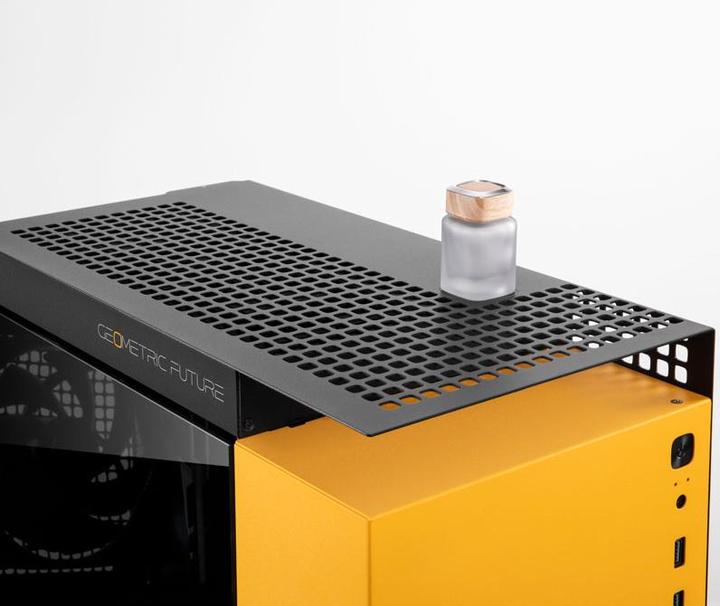 Produktbild Geometric Future King Arthur Midi-Tower Gehäuse - schwarz (Mini-ITX, ATX, Mini-ATX)