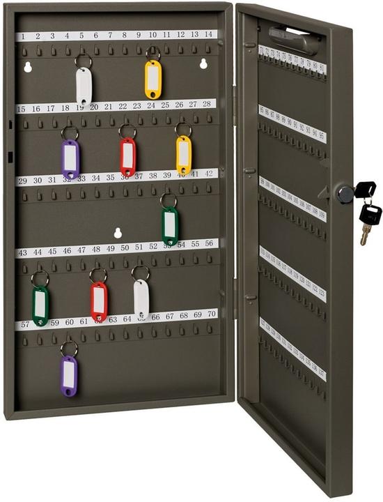 Productafbeelding Alco Sleutelbox grijs met 200 haken cilinderslot