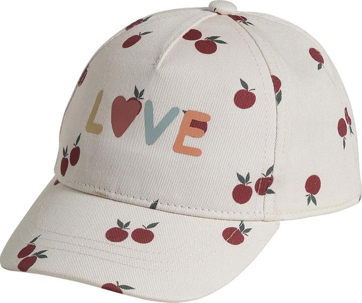 Actual product image Vertbaudet Girls' baby cap, apples