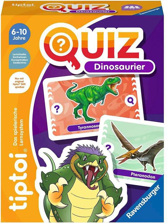 Produktbild tiptoi Quiz Dinosaurier (Deutsch)