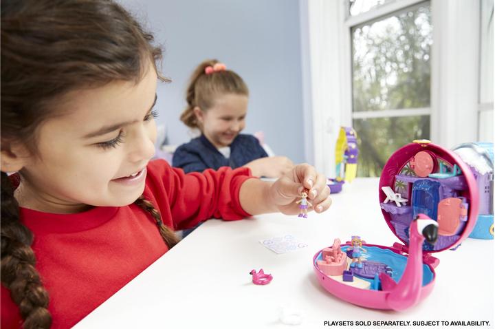 Actual product image Polly Pocket Pocket World - Inflatable Flamingo