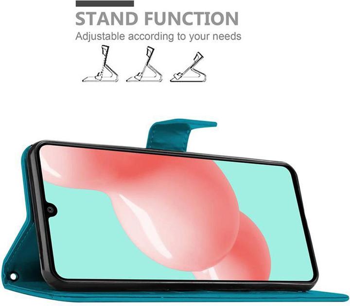 Actual product image Cadorabo Flower Book Cover (Samsung Galaxy A41)