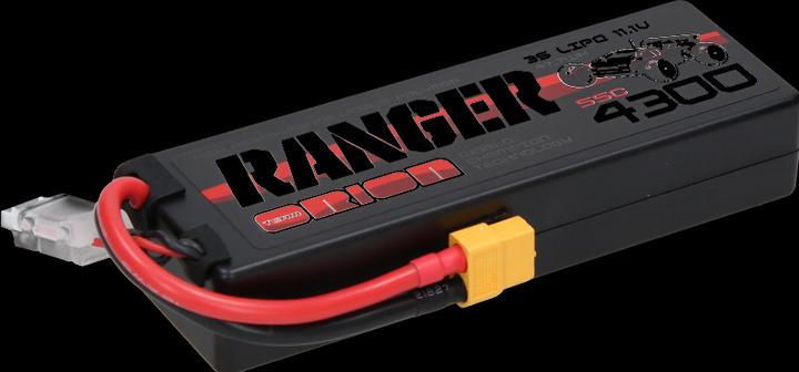 Team Orion 3S 55C Ranger LiPo Battery (11.1V/4300mAh) XT60 Plug (11.10 V, 4300 mAh)