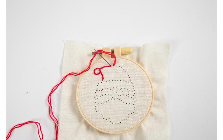 Immagine prodotto Creativ Company Set ricamo Babbo Natale