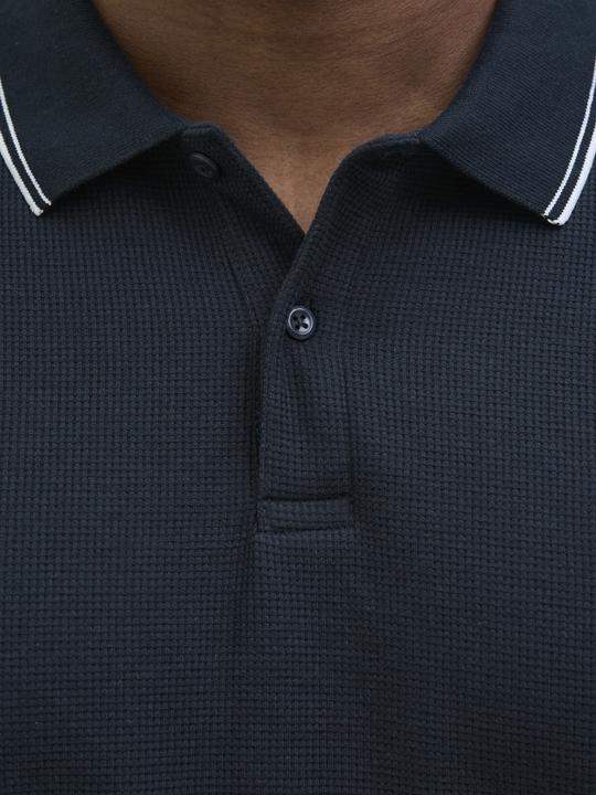 Actual product image Jack & Jones Plus Size Logo Poloshirt Poloshirt (4XL)